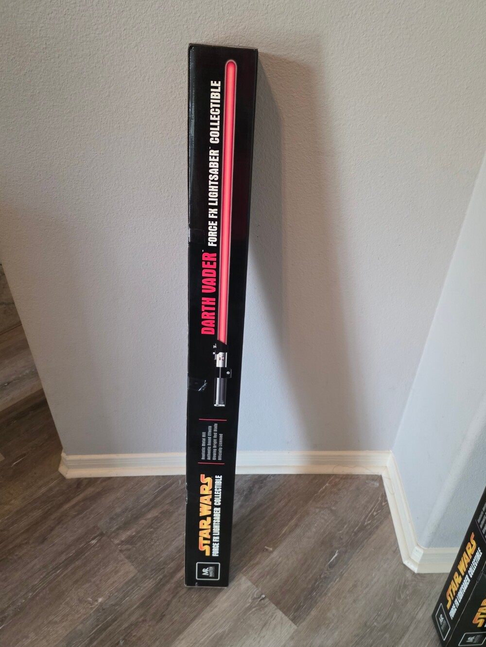 Master Replicas Star Wars Darth Vader Force FX Lightsaber (Complete in Box)
